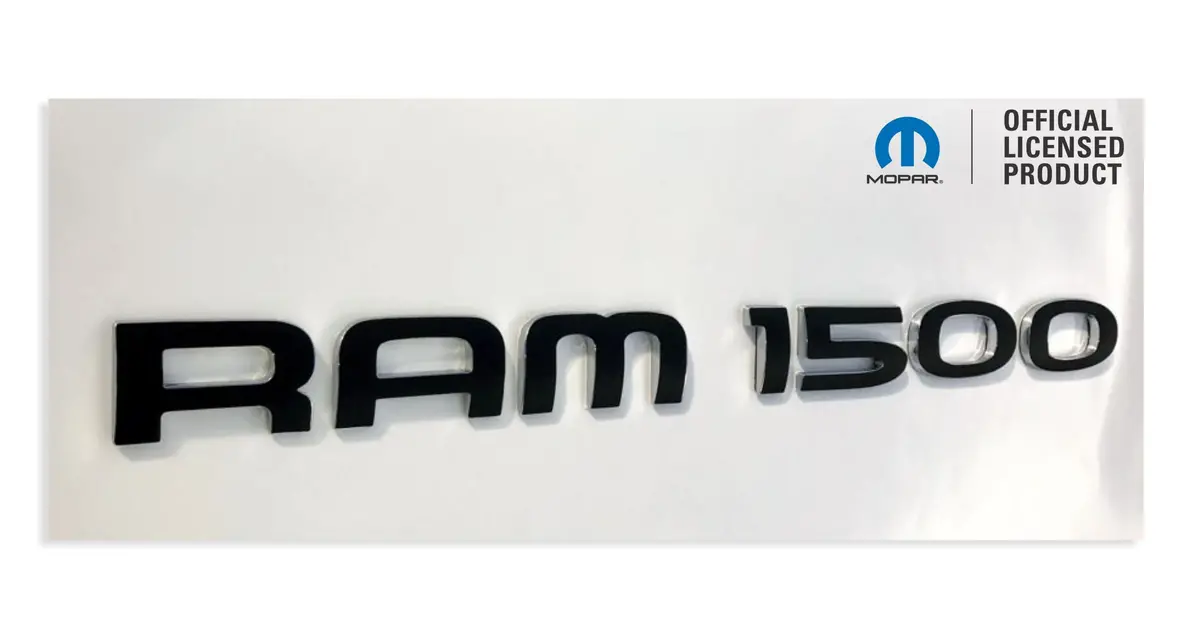 Ram 1500 Emblem Overlay Decals - 02-07 Dodge Ram 1
