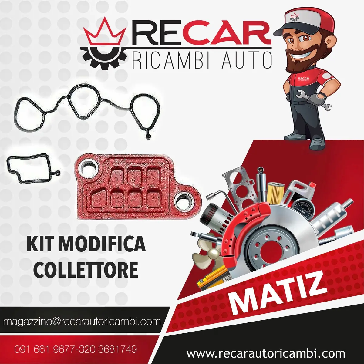 Kit Modifica Collettore Matiz 3 Cilindri 1