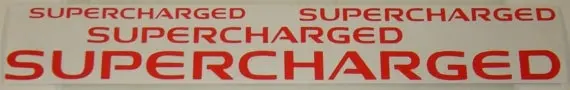 Supercharged Decal 04-08 Grand Prix Style 1