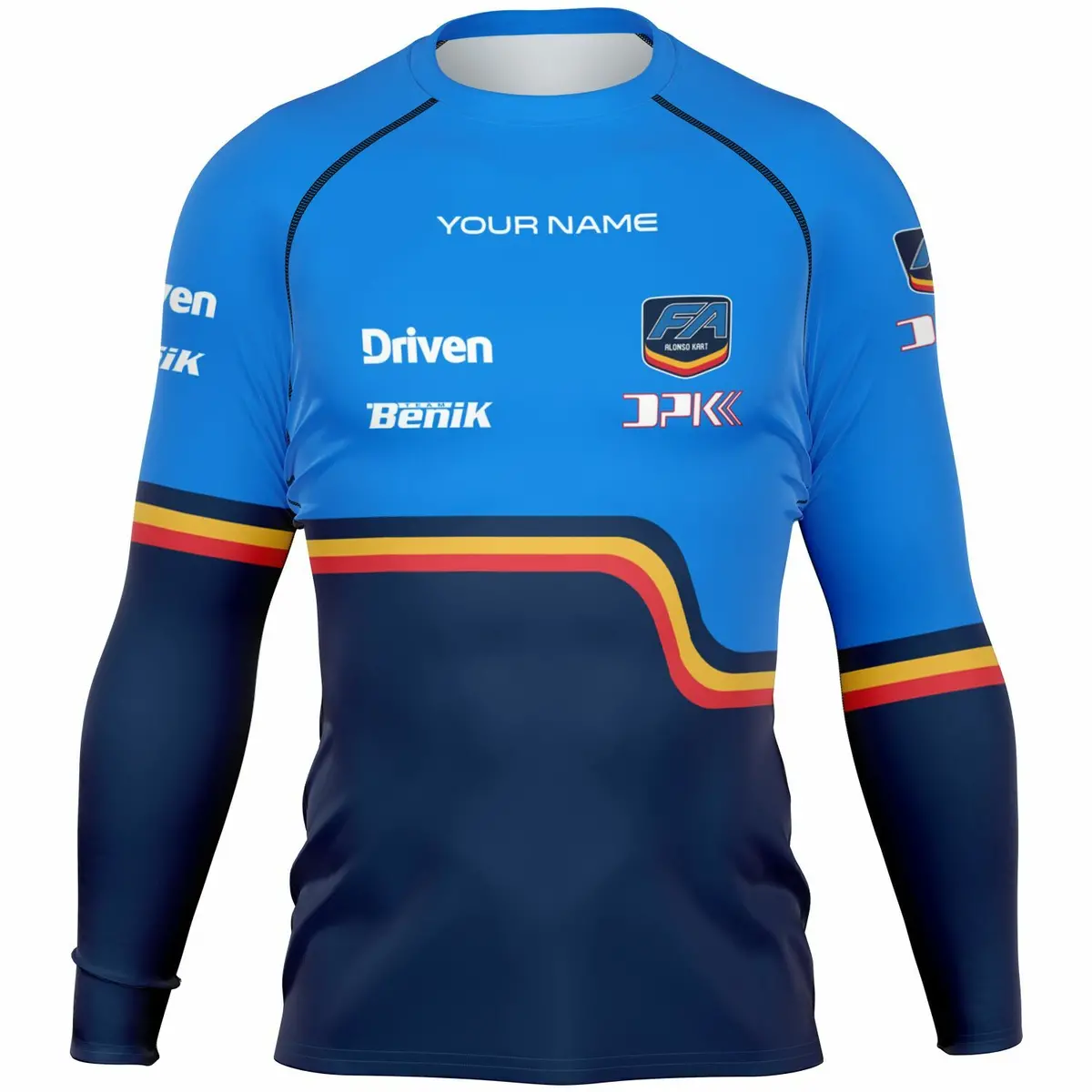 Dpk Racing-Blue-Underwear Top-Long Sleeve 1