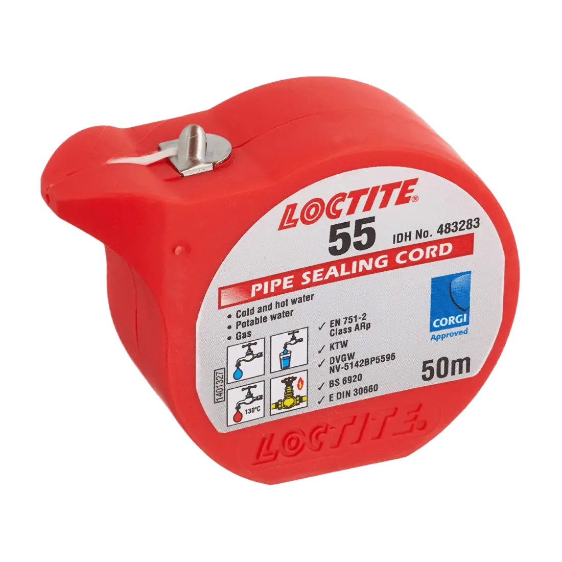 Hilo Para Sellado De Roscas Última Generación 50 Metros Loctite 1