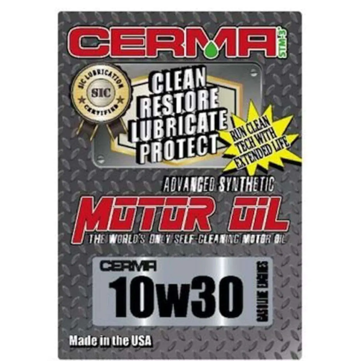 Cerma Ceramic 10W-30 Synthetic Motor Oil 15K Mile | Cerma 1