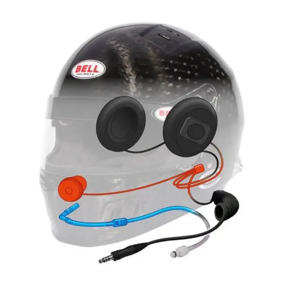 Bell | Gt6 Rd 4C/Ec - Carbon | Racing Helmet With Comms & Hydratation | Sa2020 / Fia8859-2015 | Clearance 1