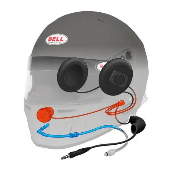 Bell | Gt6 Rd-4C/Ec | Racing Helmet With Comms & Hydratation | Sa2020 / Fia8859-2015 | Clearance 1