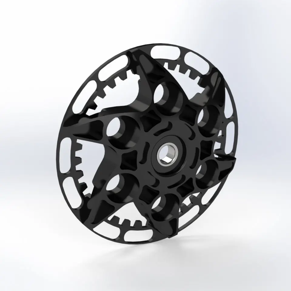 K-Bike "Race" Billet Clutch Pressure Plate For Ducati 1