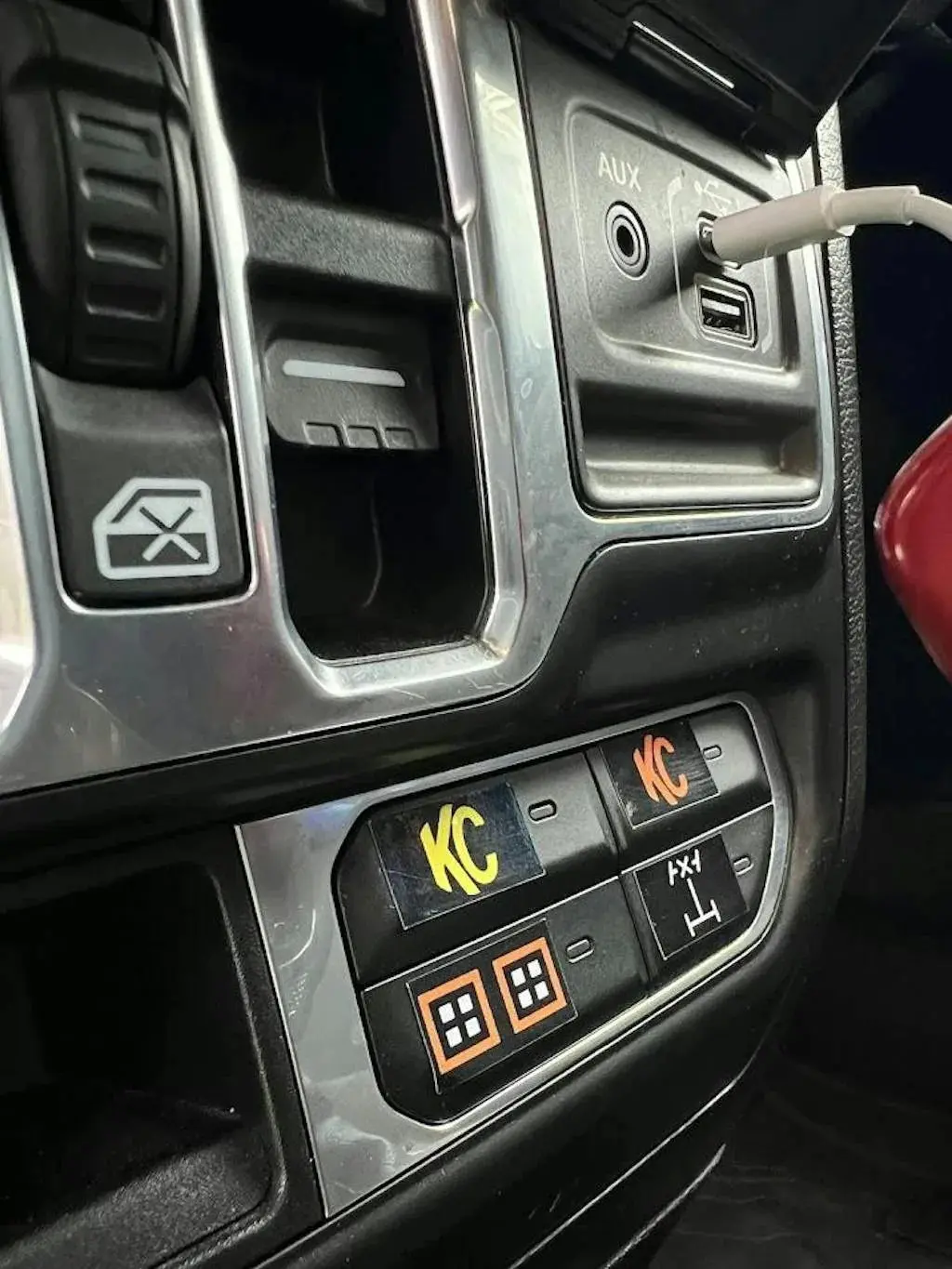 Printed Series Auxiliary Switch Labels (Upfitter) - 2018+ Jeep Wrangler / Gladiator Jl / Jt 1