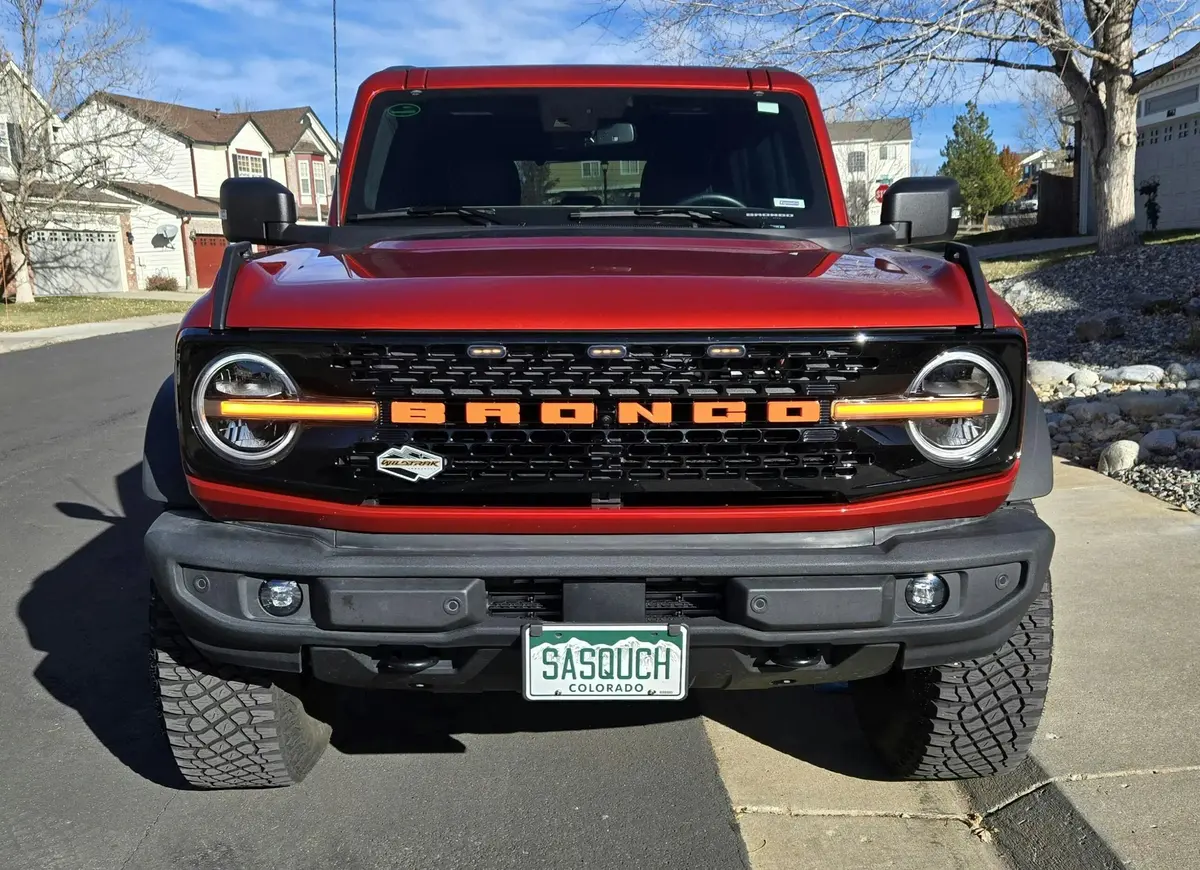 Printed Series  Signature Drl Bar Overlays - 2021+ Bronco (Signature Headlights) 1