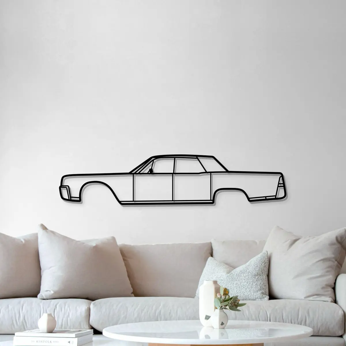1961 Continental Metal Car Wall Art - Mt0062 5