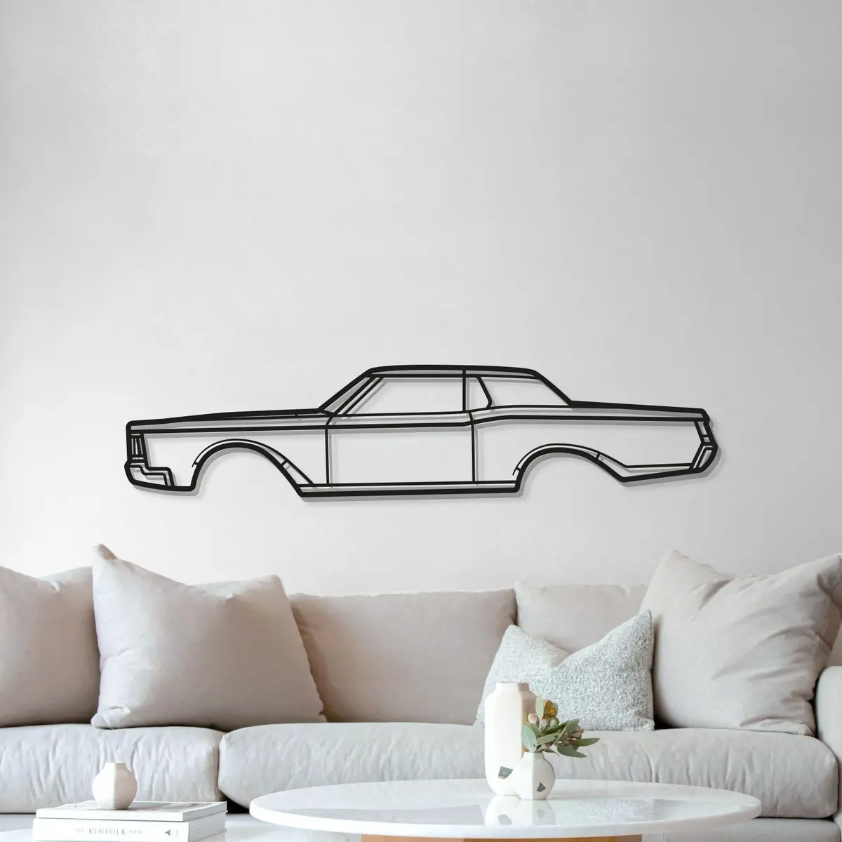 1968 Mark Iii Metal Car Wall Art - Mt0109 5