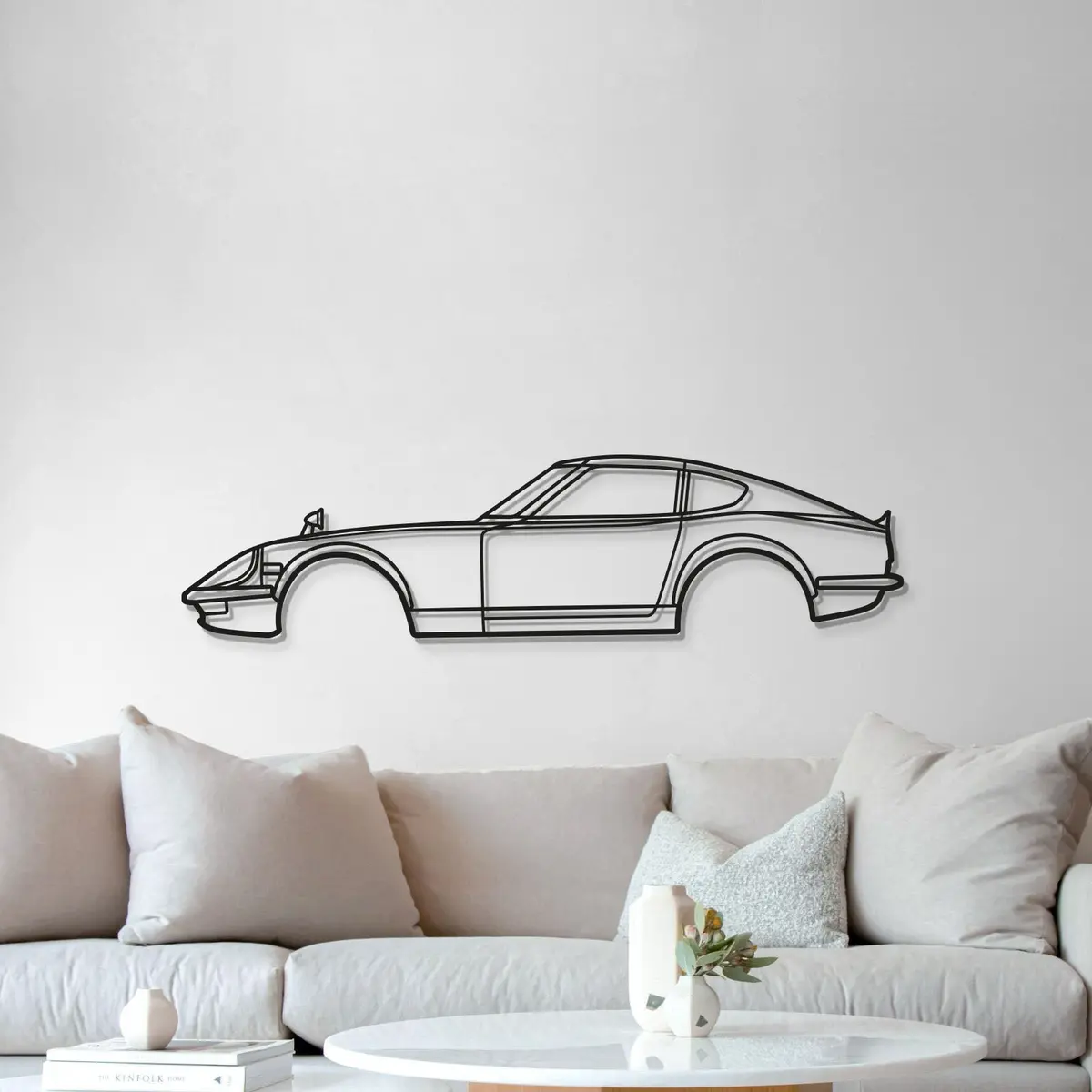 1971 Fairlady 240 Zg Metal Car Wall Art - Mt0141 5