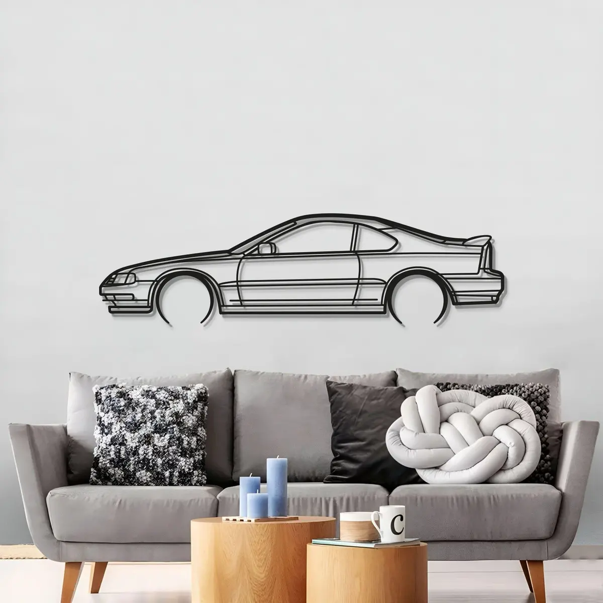 1993 Gen 4 Detailed Metal Car Wall Art - Mt0244 3