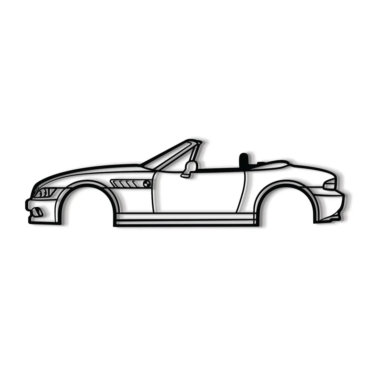 1996 Z3 Metal Car Wall Art - Mt0259 8