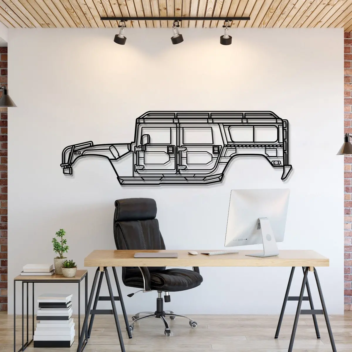 1998 H1 Alpha Metal Car Wall Art - Mt0267 1