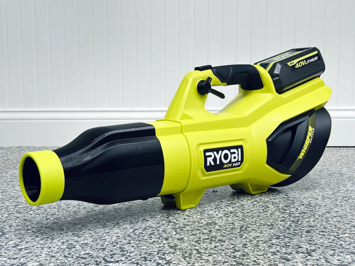 Stubby® Car Drying Nozzle For Ryobi 730, 650, & 600 Cfm Leaf Blowers 2