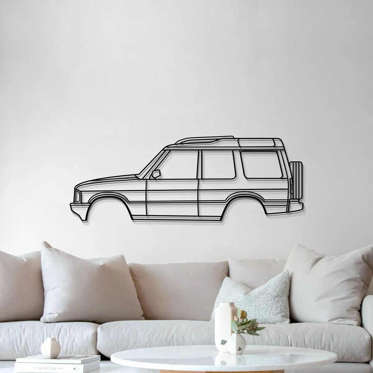 2000 Discovery Series Ii (L318) 1St Gen Metal Car Wall Art - Mt0279 5