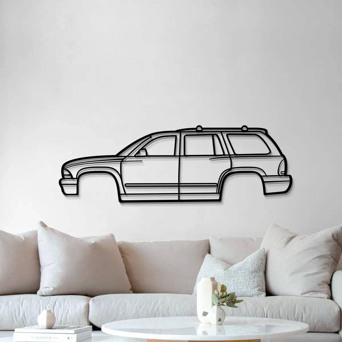 2002 Durango Metal Car Wall Art - Mt0297 5