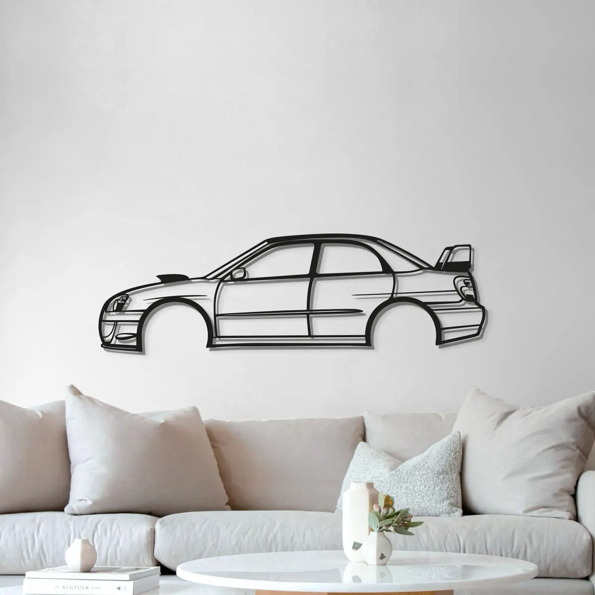 2006 Wrx Sti Blobeye Metal Car Wall Art - Mt0337 5