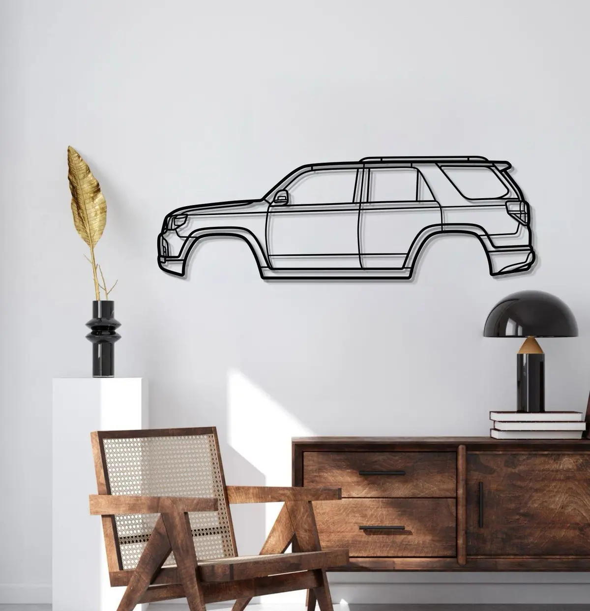 2010 4Runner 5Th Gen (N280) Metal Car Wall Art - Mt0399 2