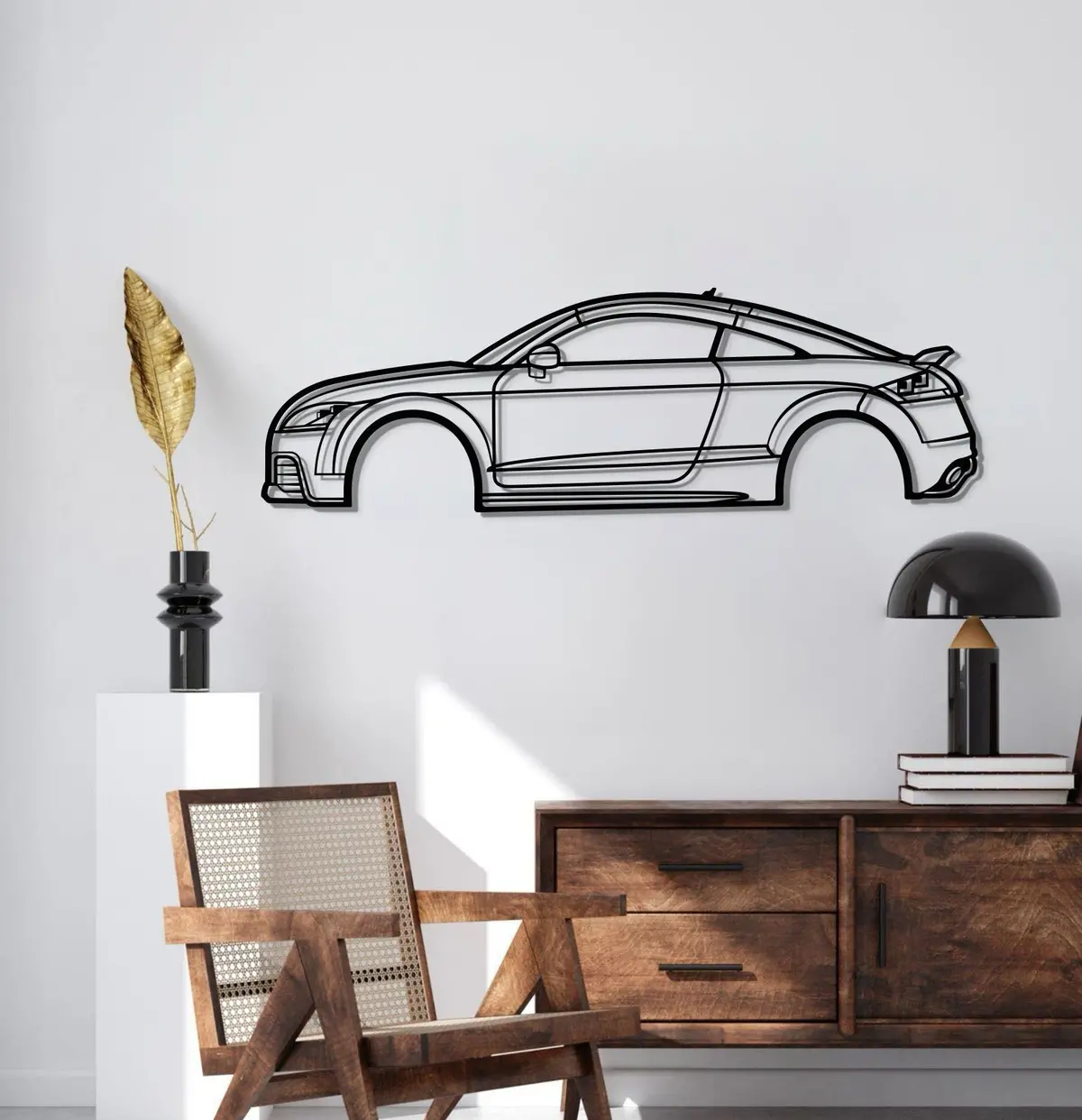 2013 Tt Rs Metal Car Wall Art - Mt0490 2