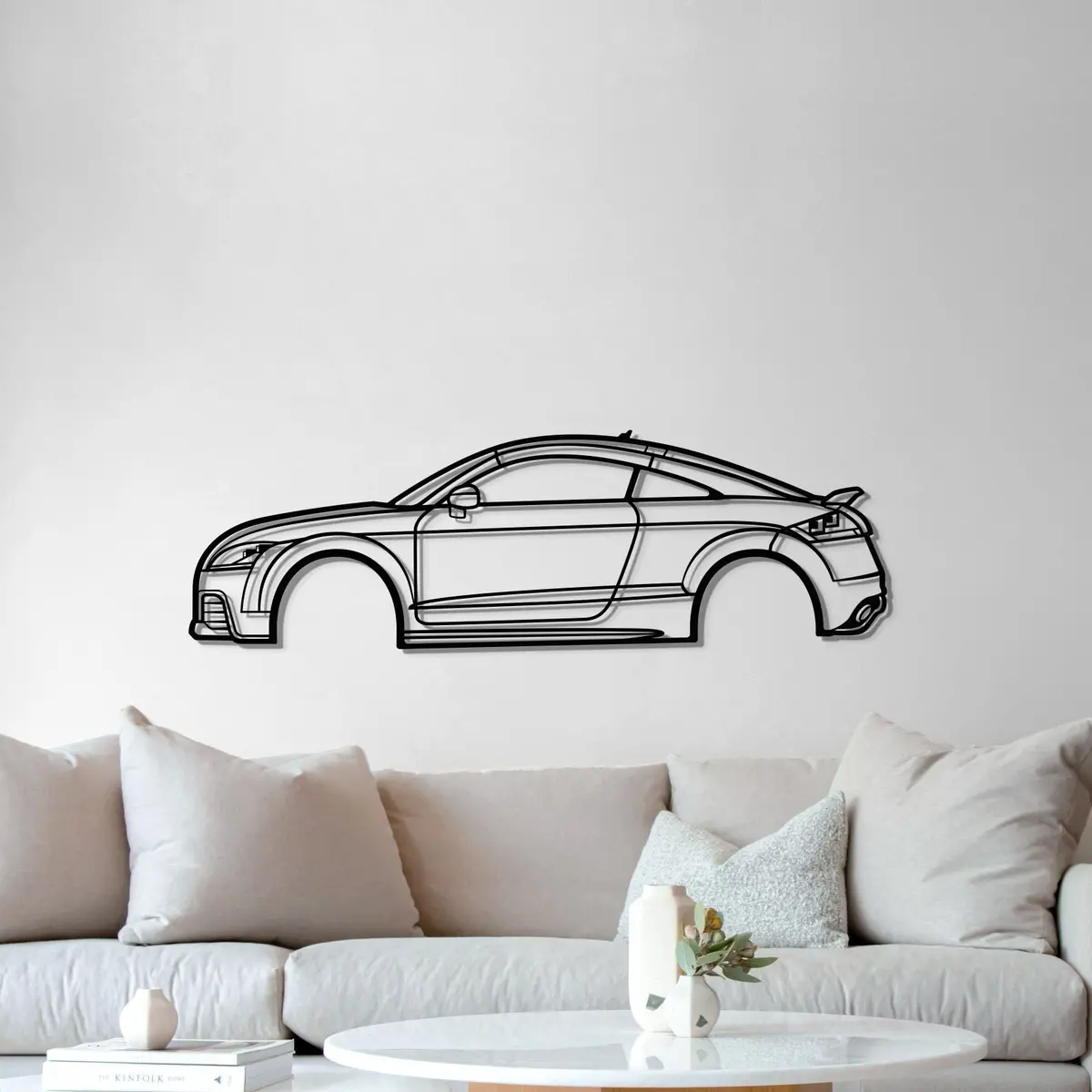 2013 Tt Rs Metal Car Wall Art - Mt0490 5