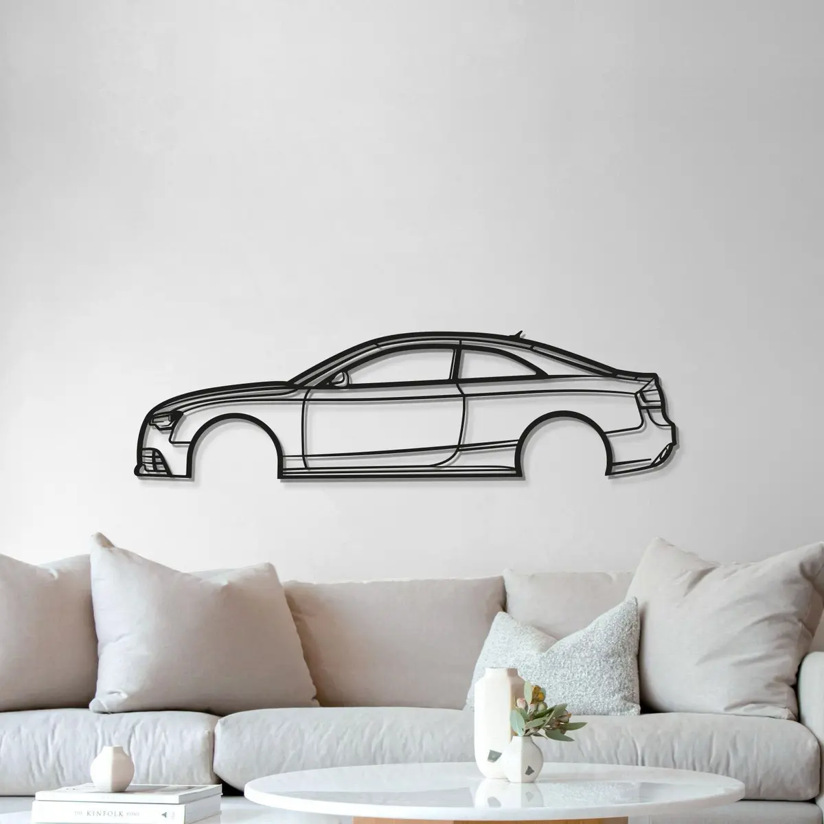 2014 Rs5 Coupe Metal Car Wall Art - Mt0510 5