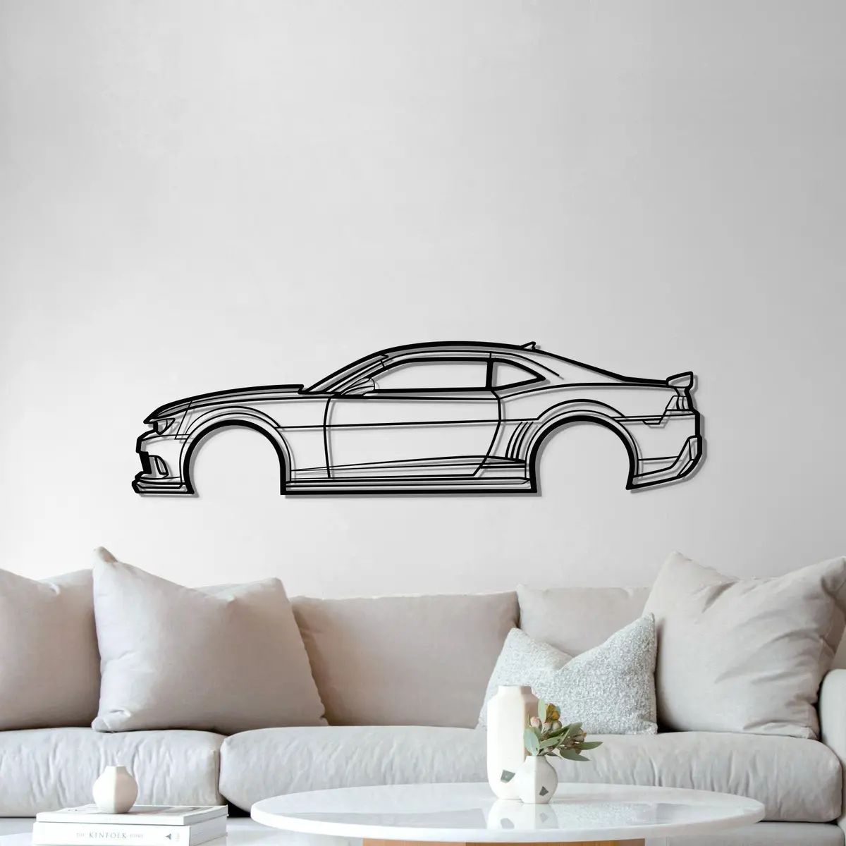2014 Camaro Z28 Metal Car Wall Art - Mt0498 5