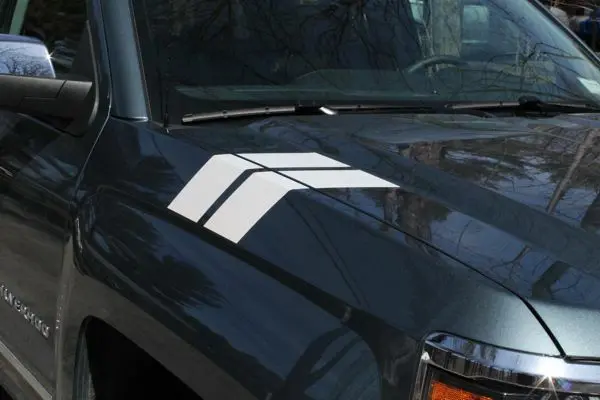 Hash Mark Decal Stripes - 2014-2015 Silverado 1500 1