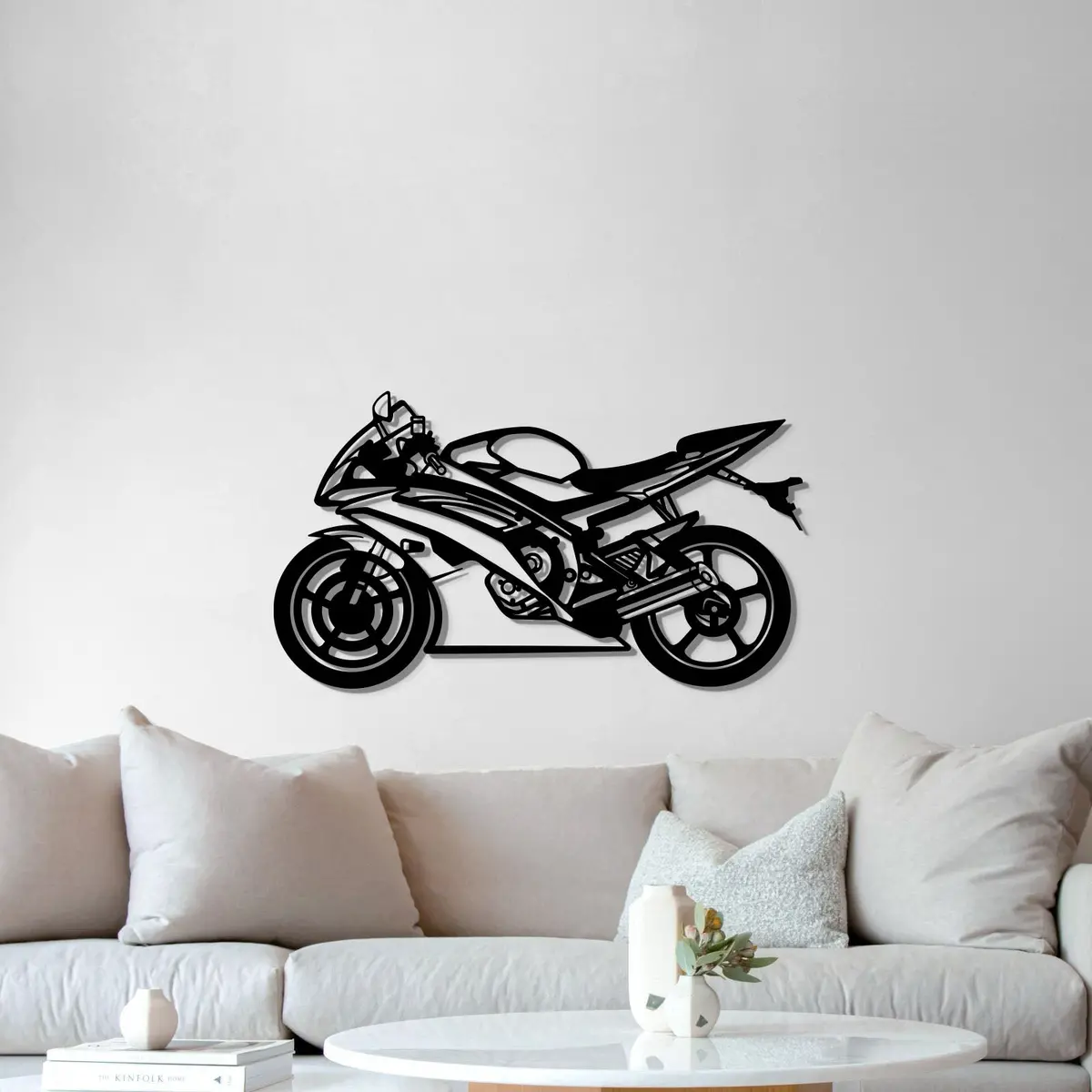 2014 R6 Metal Motorcycle Wall Art - Mt0509 5