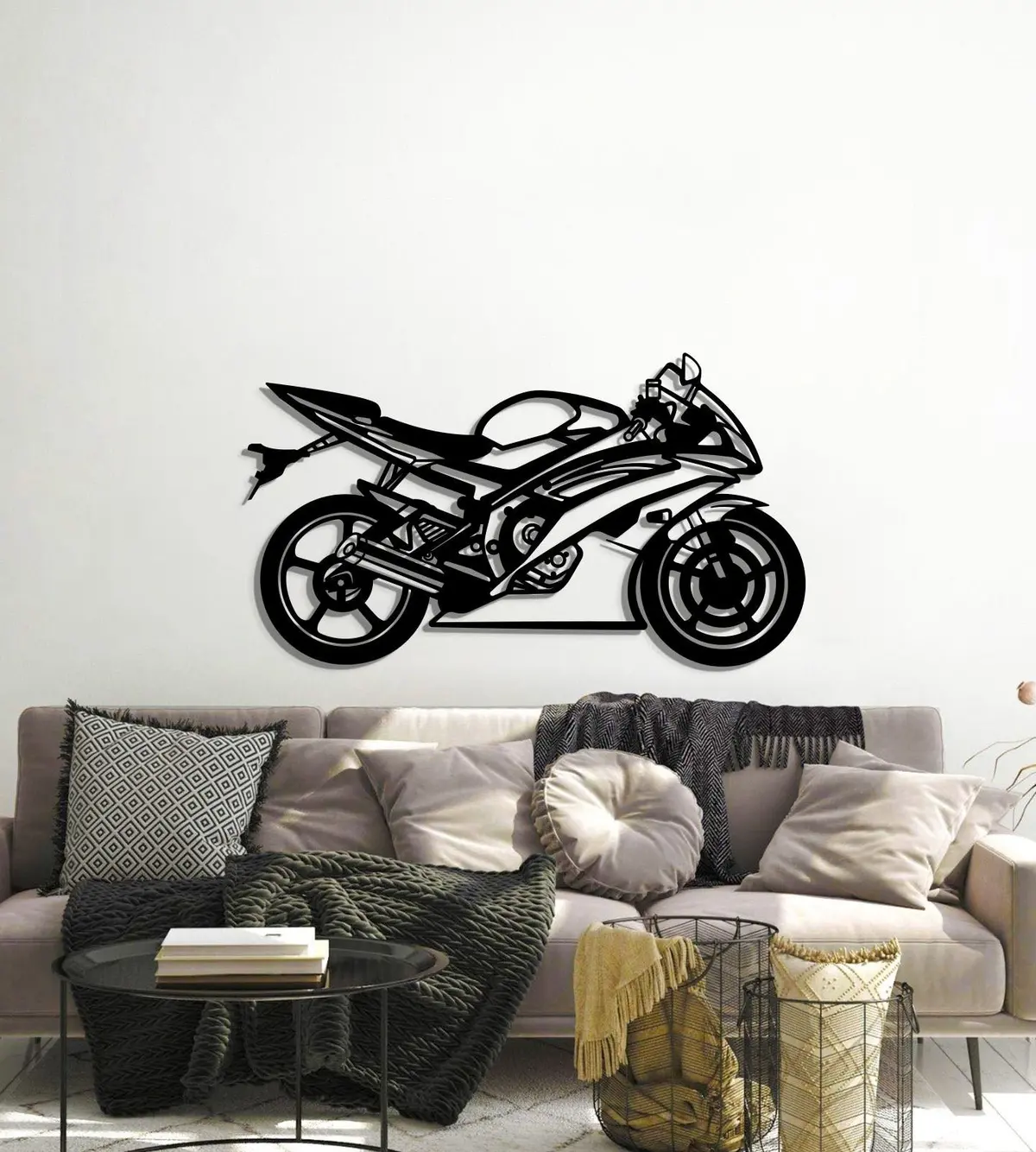 2014 R6 Metal Motorcycle Wall Art - Mt0509 6