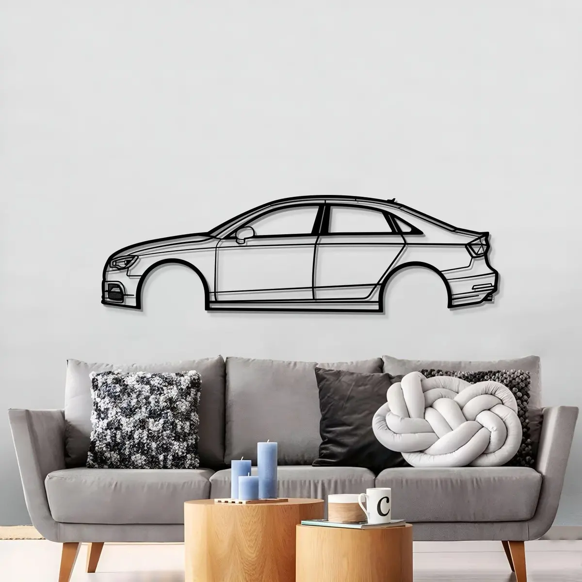 2015 S3 Metal Car Wall Art - Mt0515 3