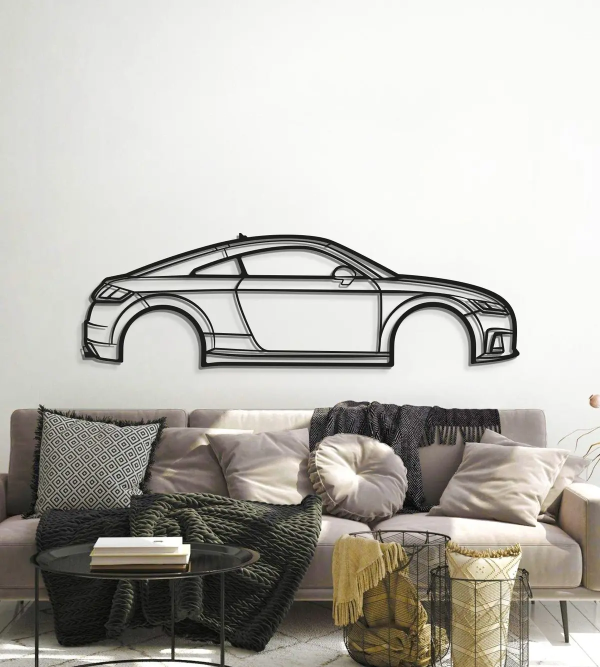 2015 Tt Metal Car Wall Art - Mt0544 6