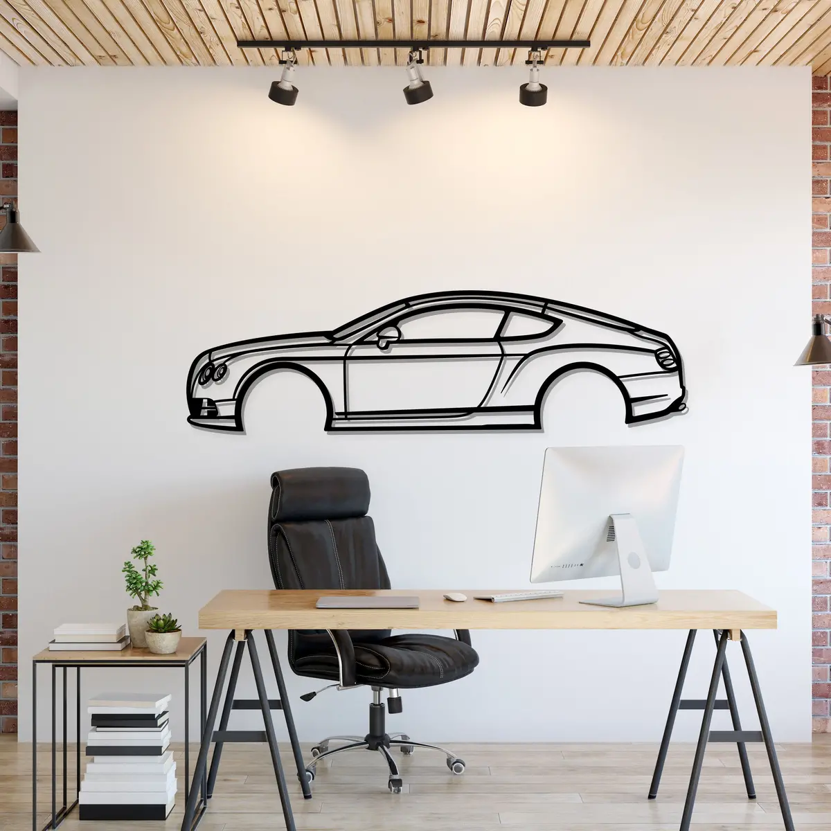 2015 Continental Metal Car Wall Art - Mt0908 1