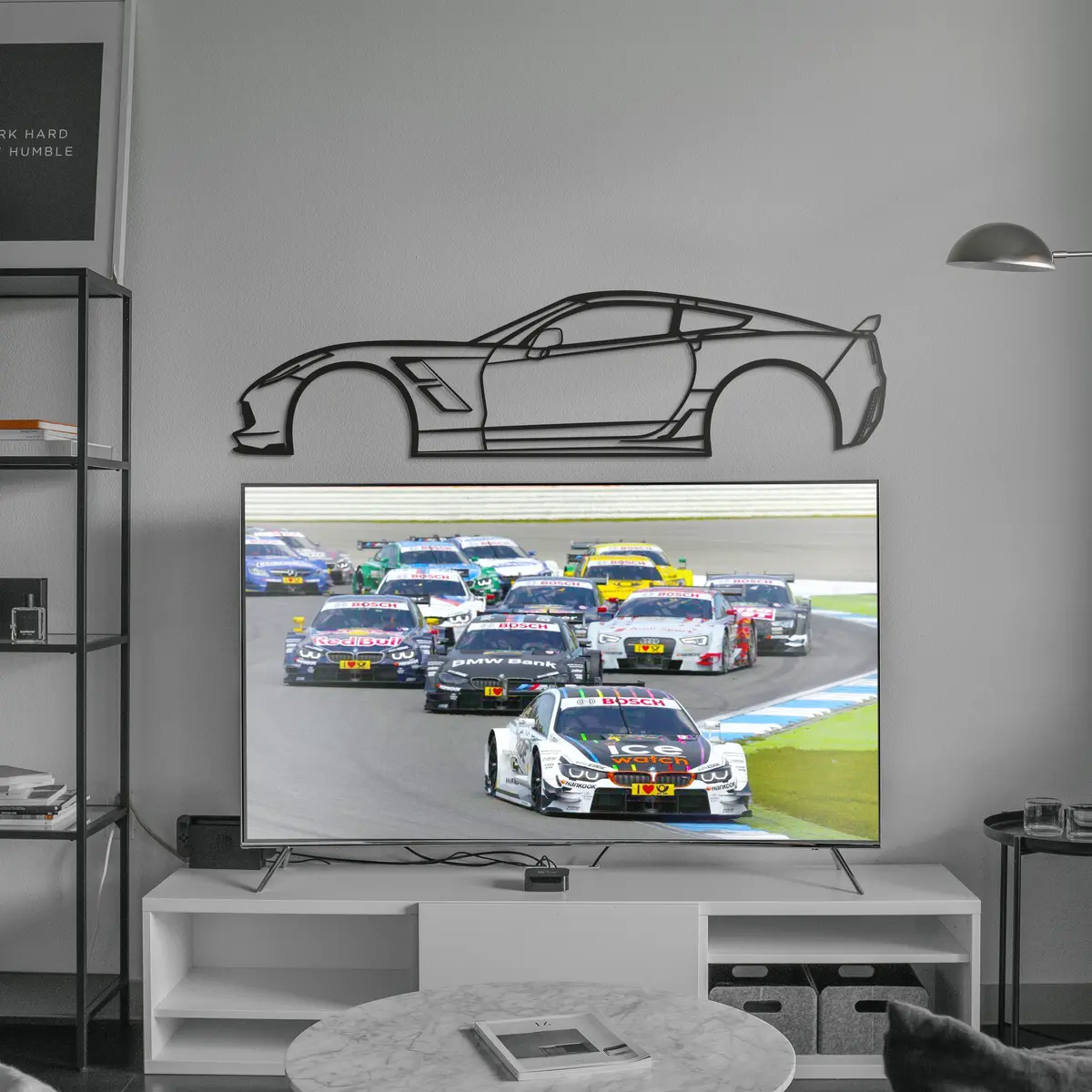 2015 Corvette Z51 Metal Car Wall Art - Mt526 2