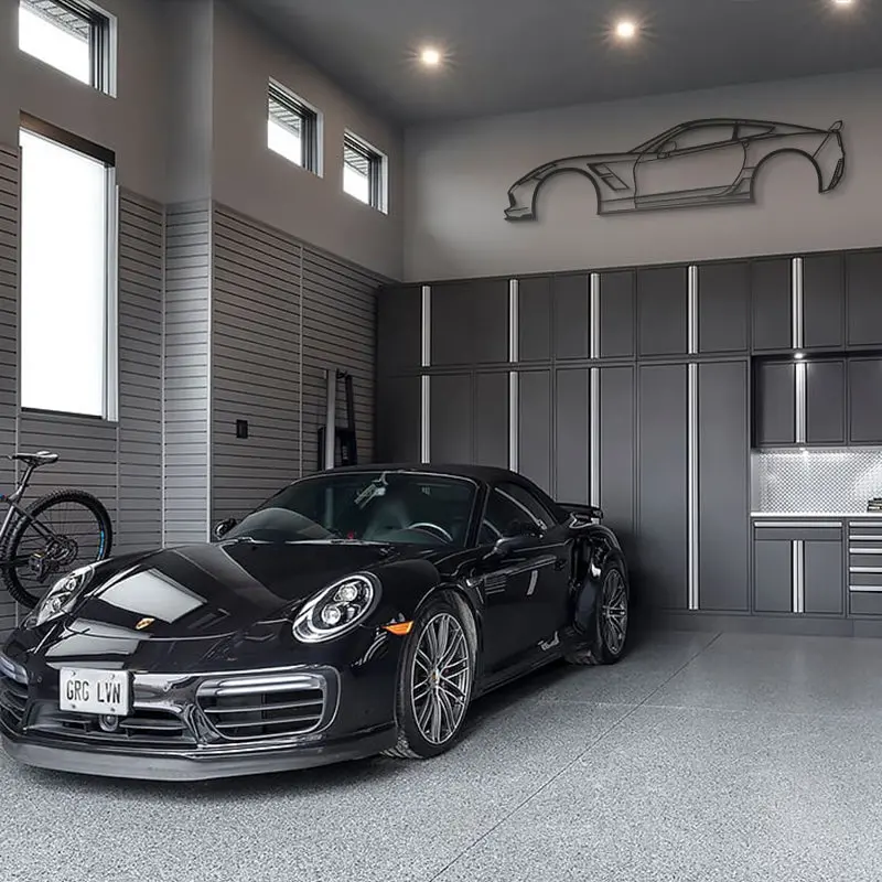 2015 Corvette Z51 Metal Car Wall Art - Mt526 9
