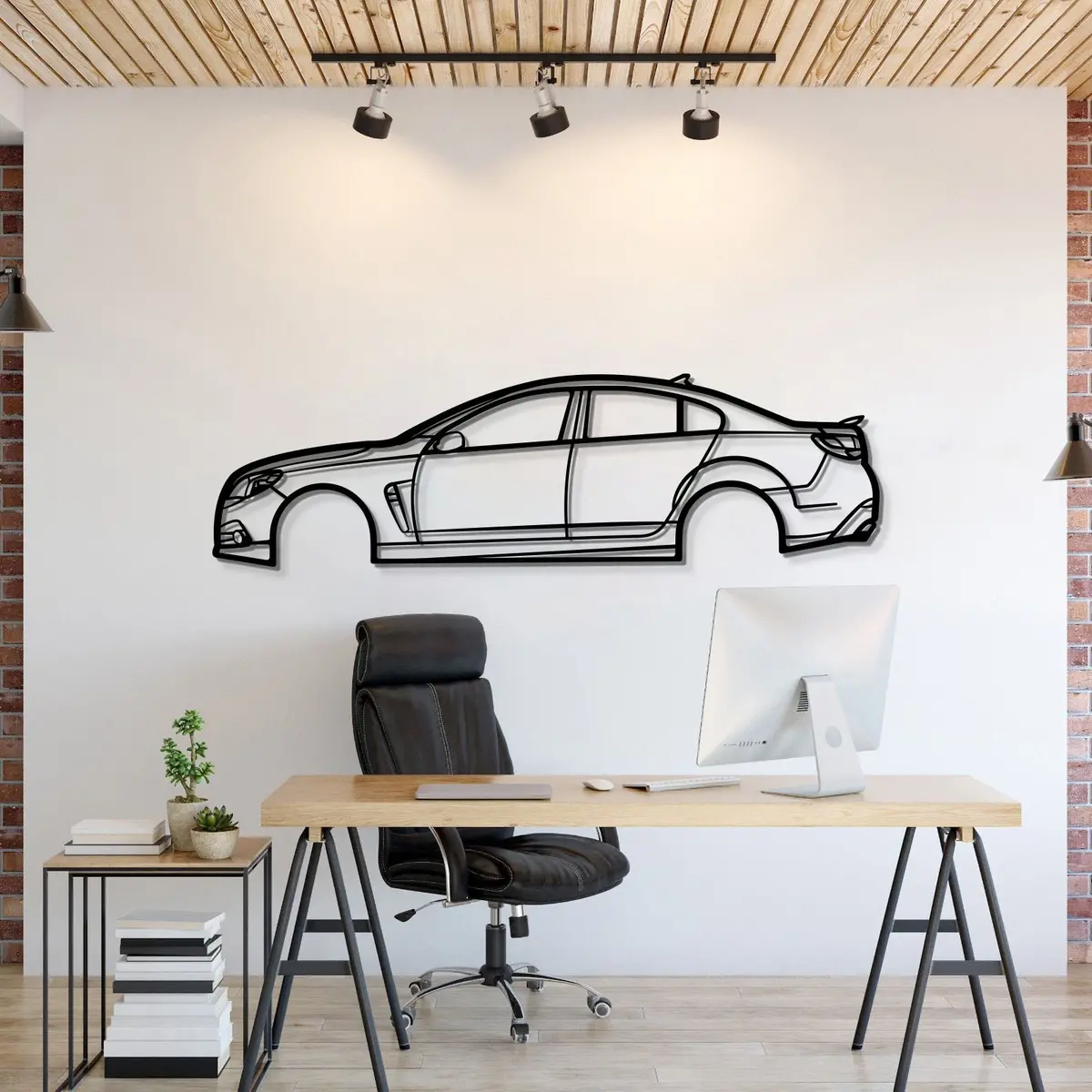 2015 Ss Metal Car Wall Art - Mt0541 1