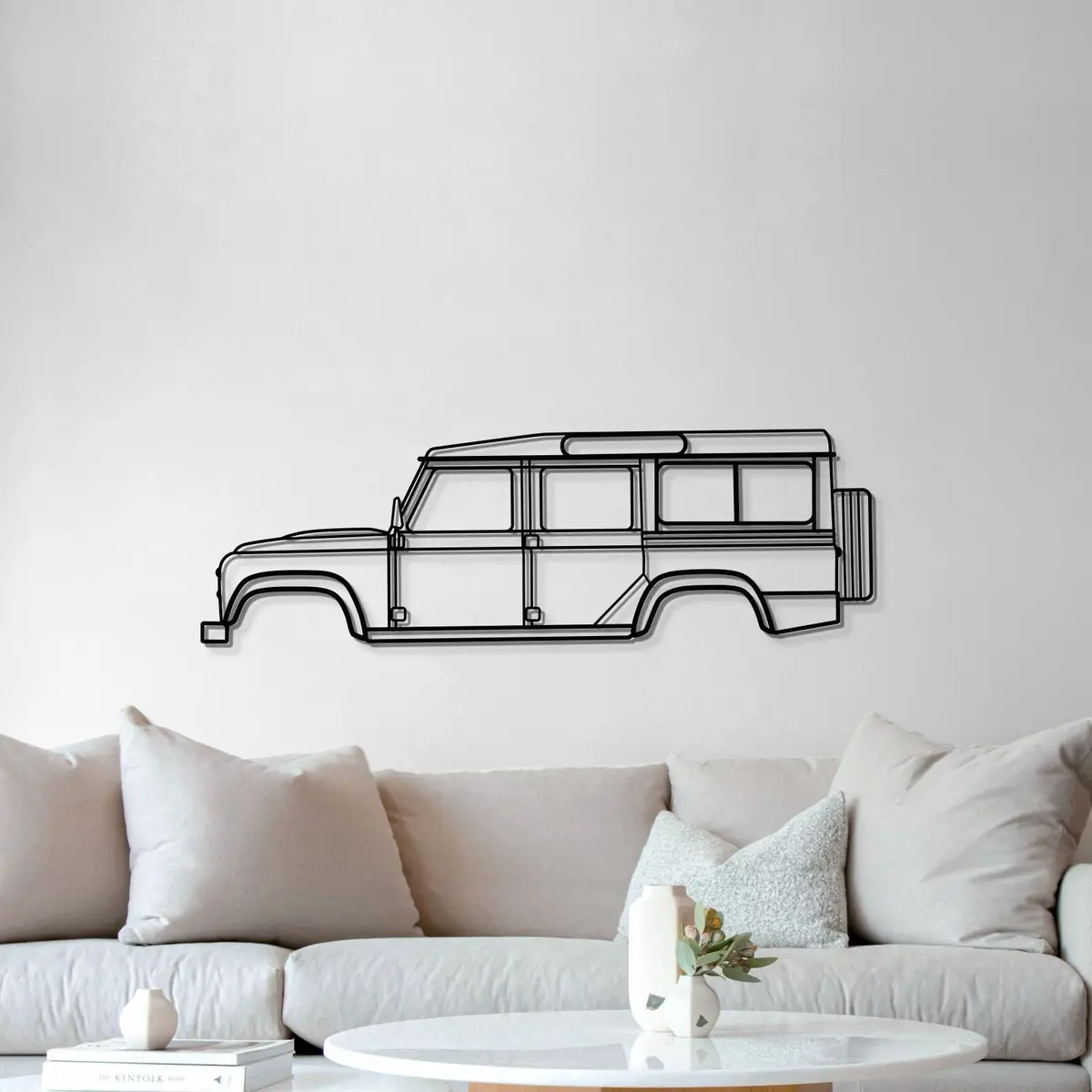 2016 Defender 110 Metal Car Wall Art - Mt0561 5
