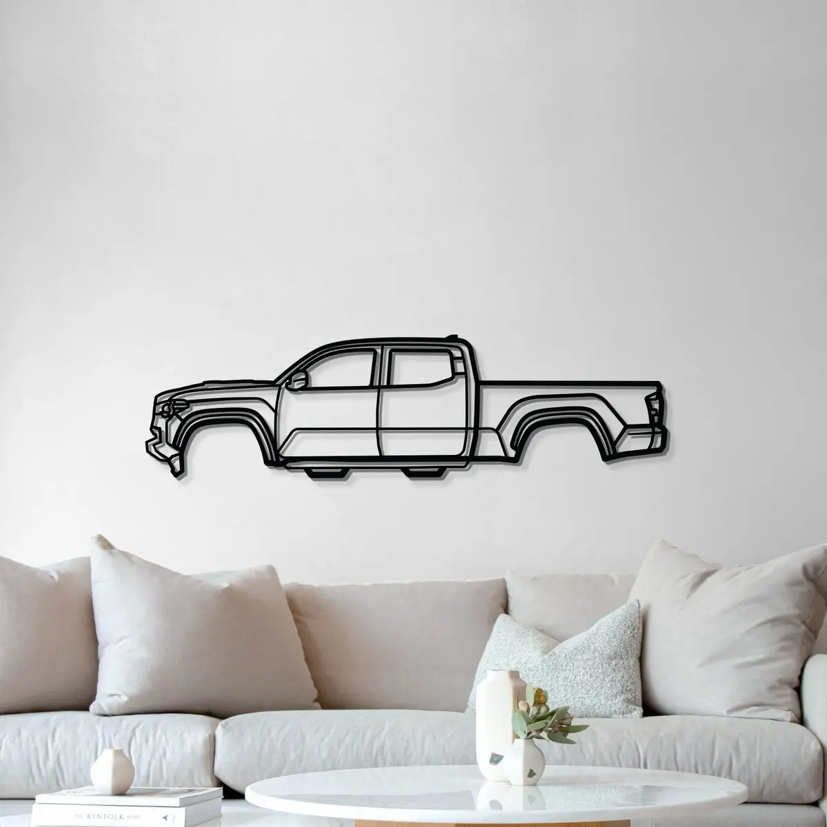 2016 Tacoma 3Rd Gen Metal Car Wall Art - Mt0571 5