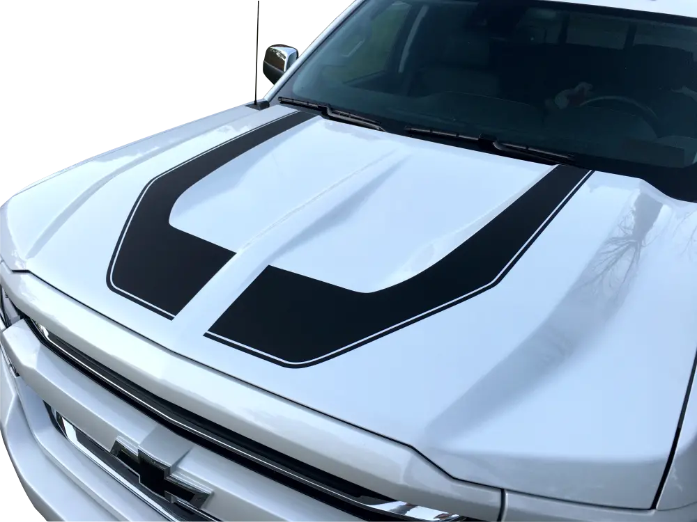 Rally Edition Style Stripes  - 2016-2018 Silverado 1500 1