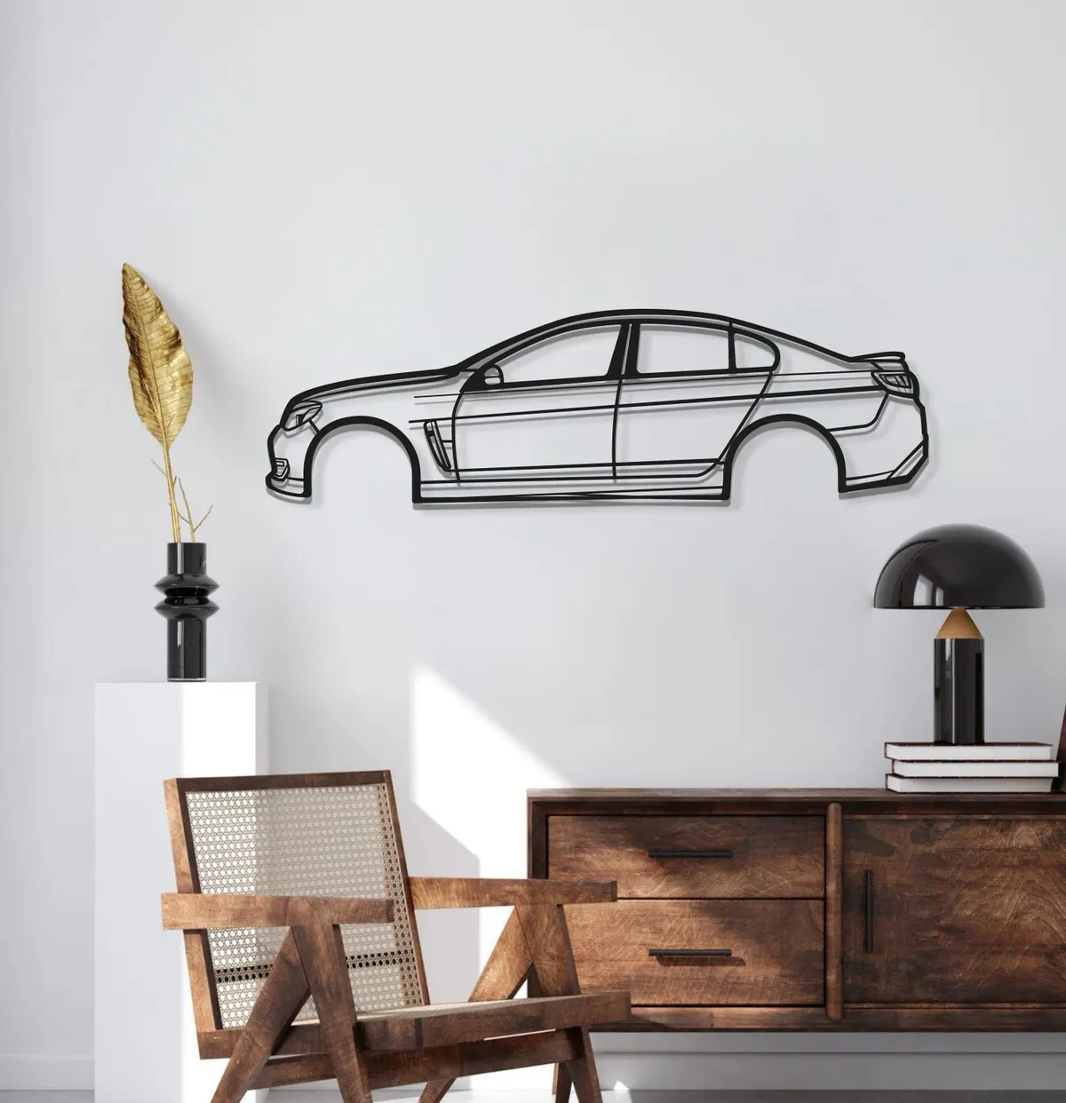 2017 Commodore Ssv Metal Car Wall Art - Mt0585 2