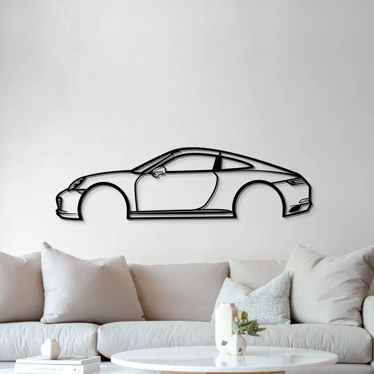Carrera 911 Metal Car Wall Art - Mt0577 5