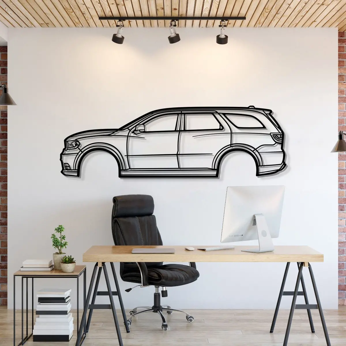 2018 Durango Metal Car Wall Art - Mt0620 1