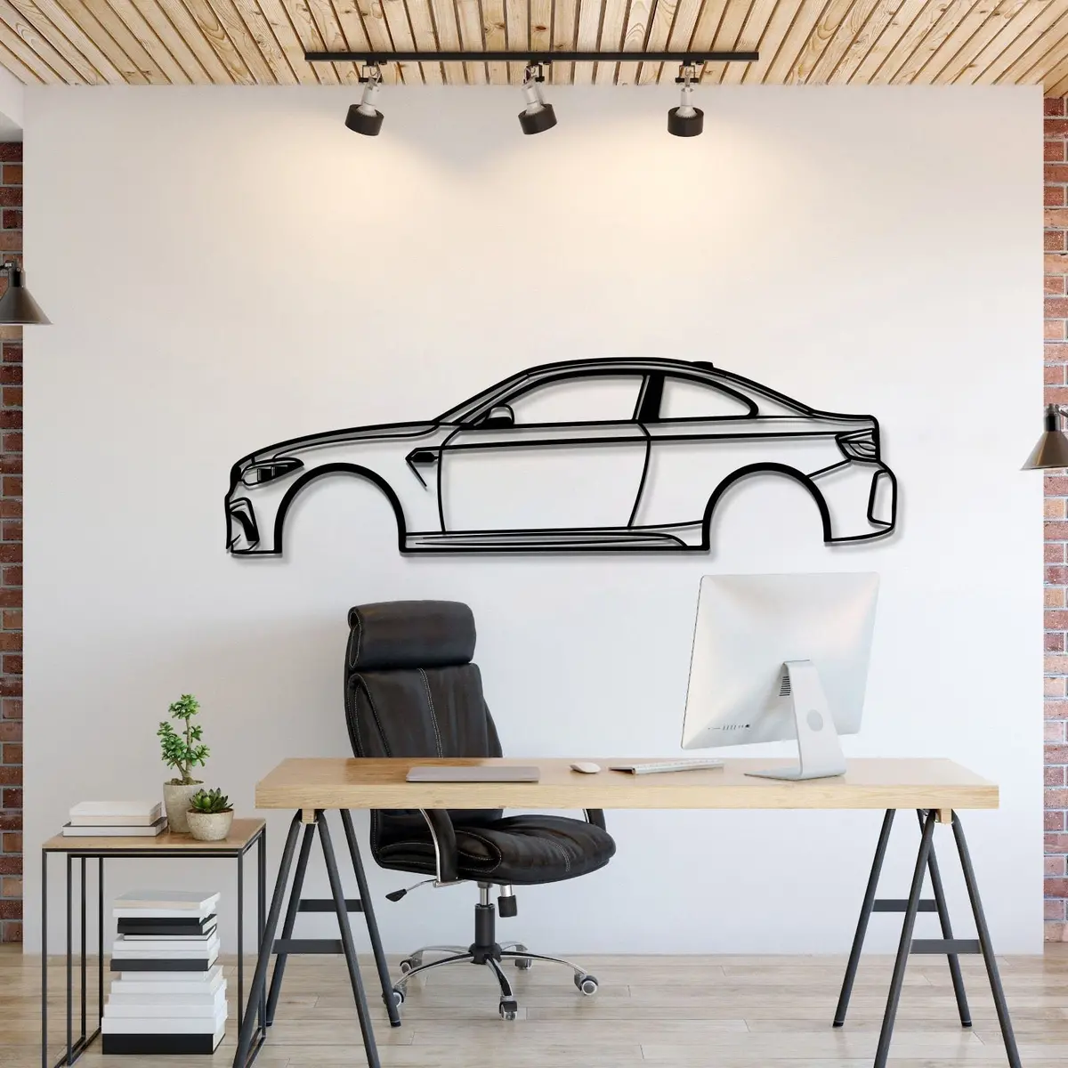 2019 F87 M2 Metal Car Wall Art - Mt0660 1