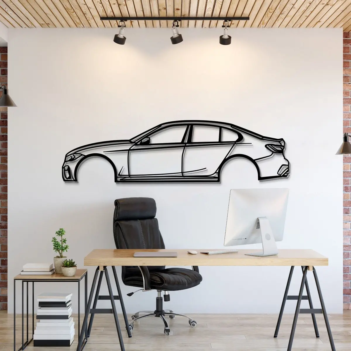 2020 M340i Metal Car Wall Art - Mt0714 1