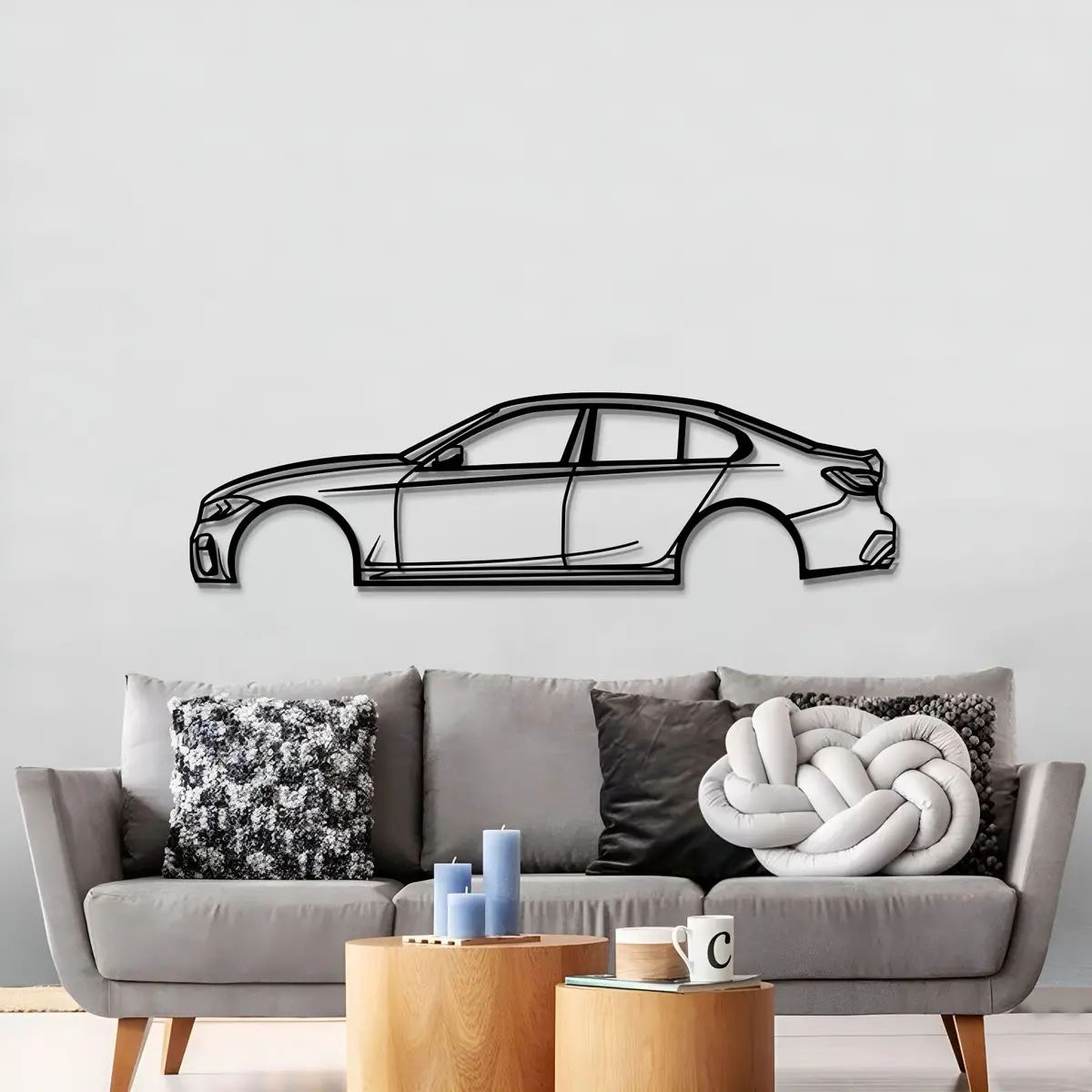 2020 M340i Metal Car Wall Art - Mt0714 3