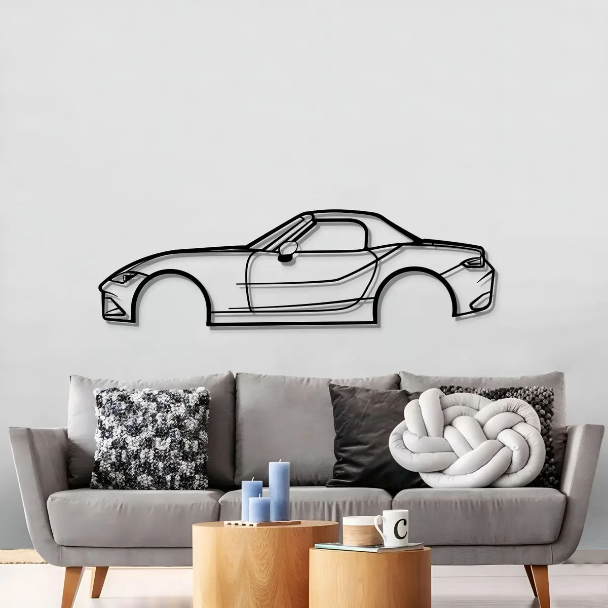 2021 Miata Mx-5 Metal Car Wall Art - Mt0757 3