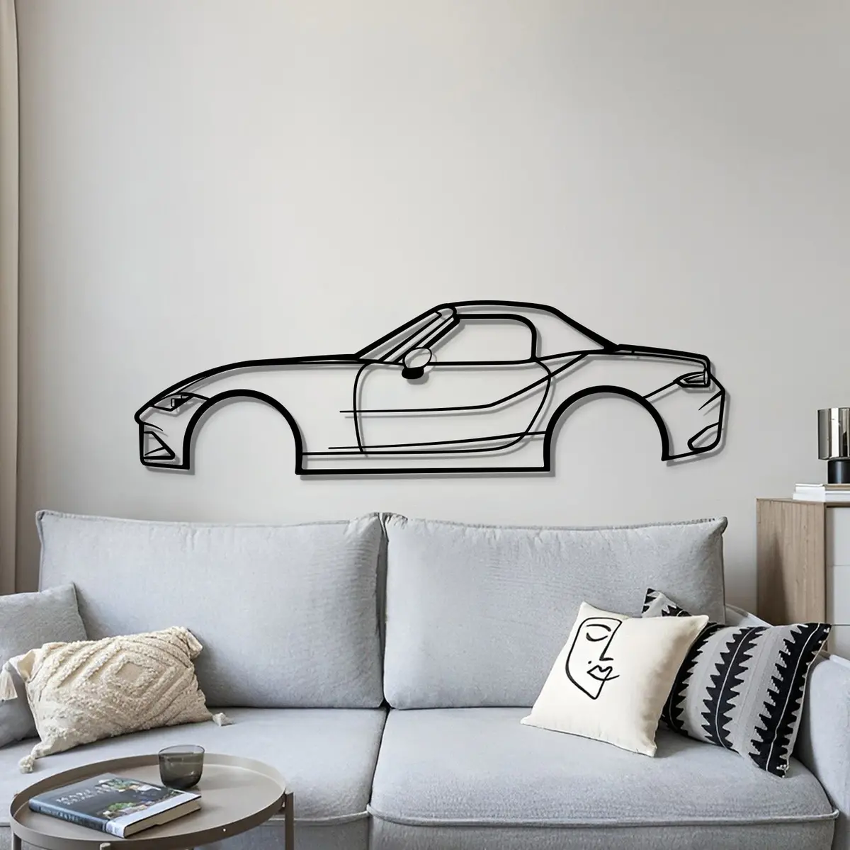 2021 Miata Mx-5 Metal Car Wall Art - Mt0757 4