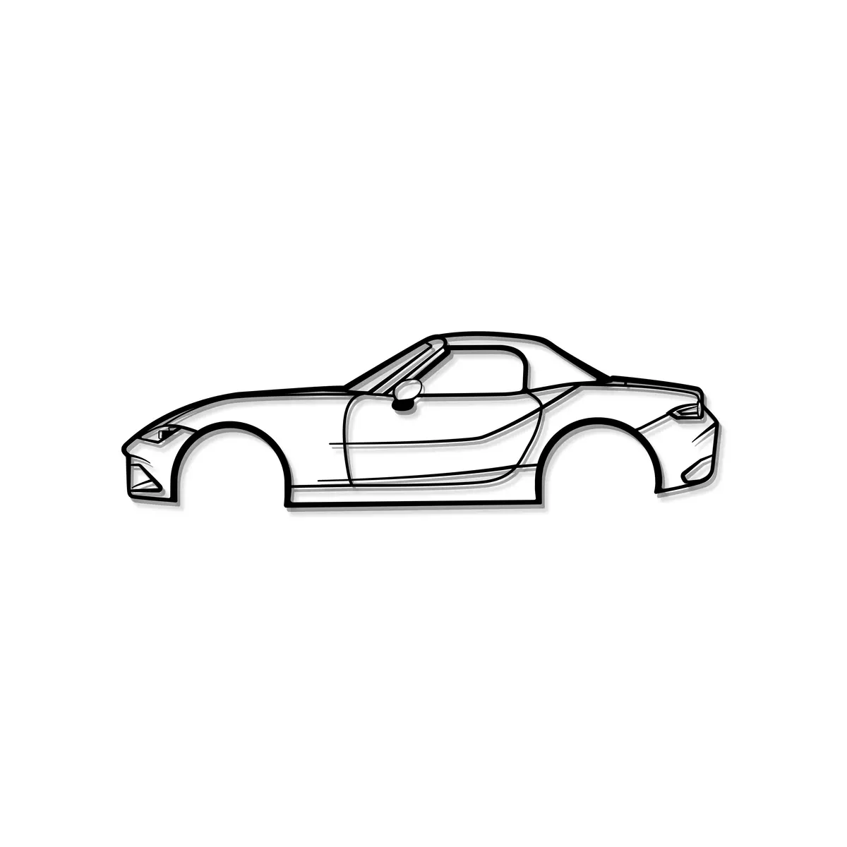 2021 Miata Mx-5 Metal Car Wall Art - Mt0757 8