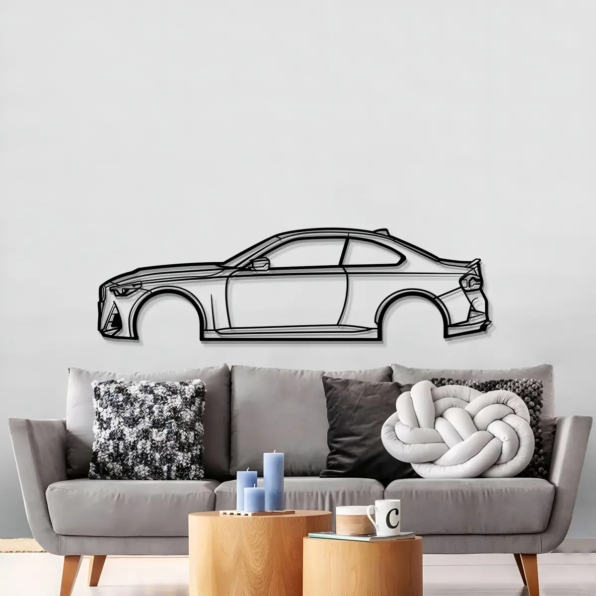 2022 M240i Metal Car Wall Art - Mt0795 3
