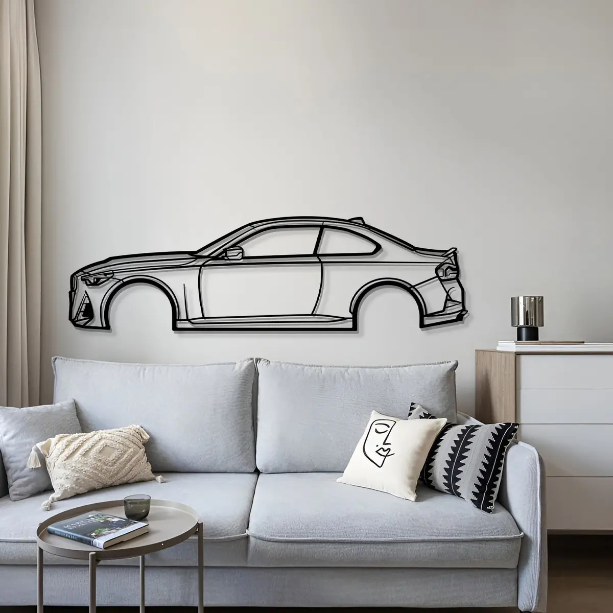 2022 M240i Metal Car Wall Art - Mt0795 4