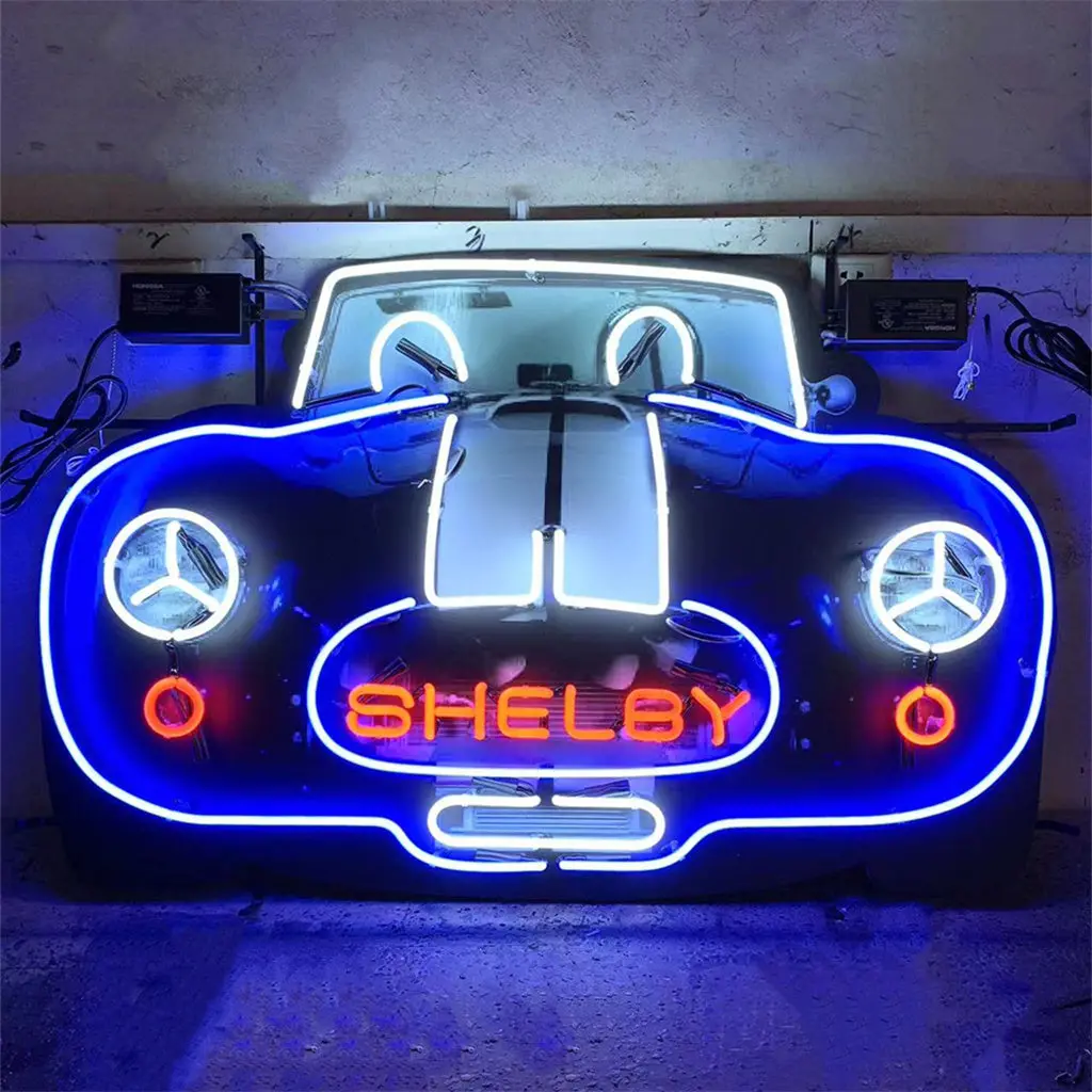 2022 Ford Mustang Shelby Gt500 Car Neon Sign 1